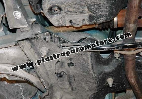 Piastra paramotore di acciaio Peugeot 207