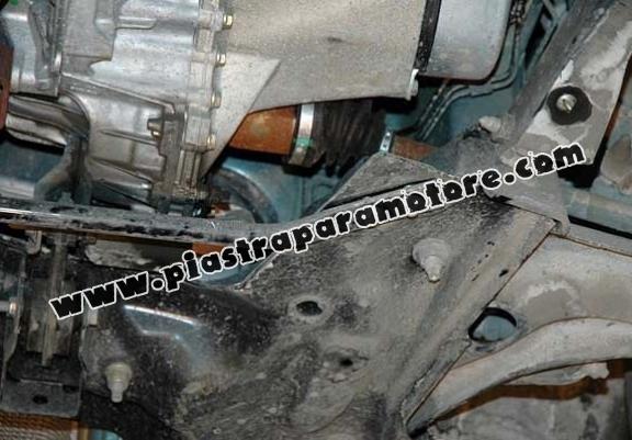 Piastra paramotore di acciaio Peugeot 207