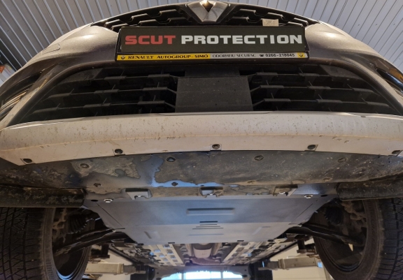 Piastra paramotore di acciaio Renault Arkana