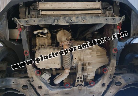 Piastra paramotore di acciaio SsangYong  Tivoli