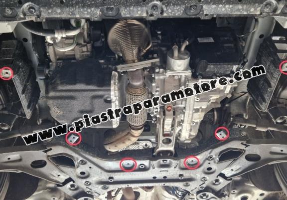 Piastra paramotore di acciaio Ssangyong Torres