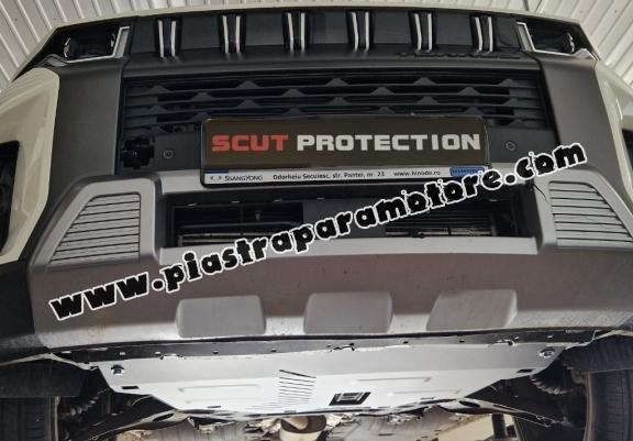 Piastra paramotore di acciaio Ssangyong Torres