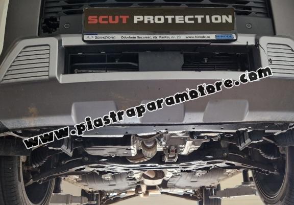 Piastra paramotore di acciaio Ssangyong Torres