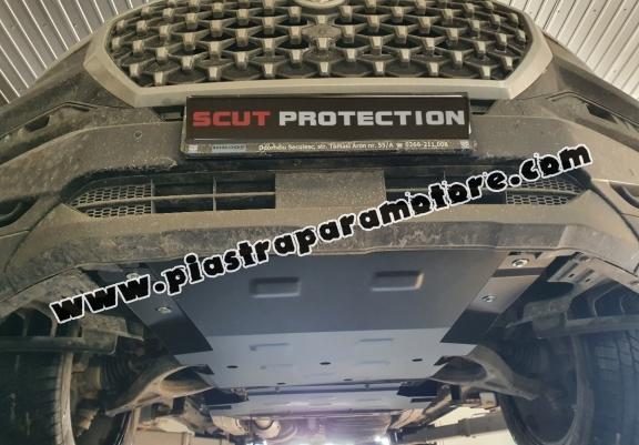 Piastra paramotore di acciaio Ssangyong Musso Grand