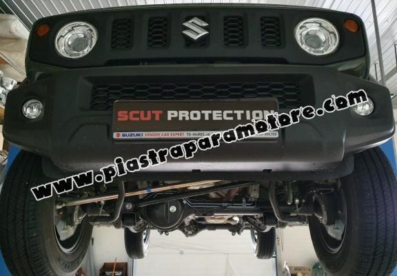 Protezione di acciaio per il  caso di trasferimento Suzuki Jimny - modello a 3 porte