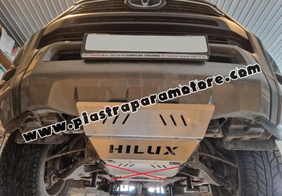 Protezione di alluminio per il radiatore Toyota Hilux Revo