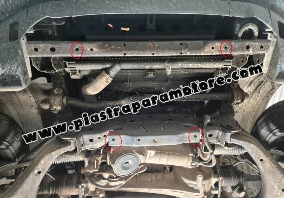 Protezione di acciaio per il radiatore Isuzu D-Max