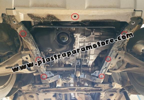 Paraurti anteriore in acciaio per Dacia Duster