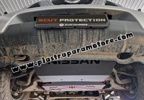 Protezione di acciaio per il radiatore Nissan Navara D40