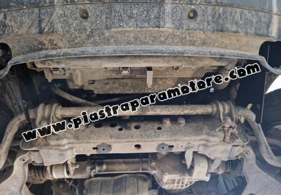 Protezione di alluminio per il radiatore Nissan Navara D40