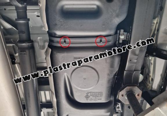 Protezione di acciaio per il serbatoio Evo Cross 4