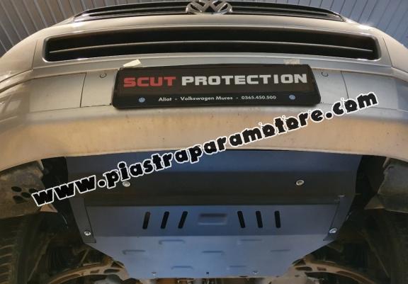 Piastra paramotore di acciaio zincato Volkswagen Transporter T6.1