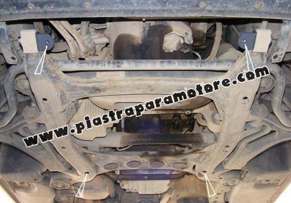 Piastra paramotore di acciaio Volkswagen Touareg 7L