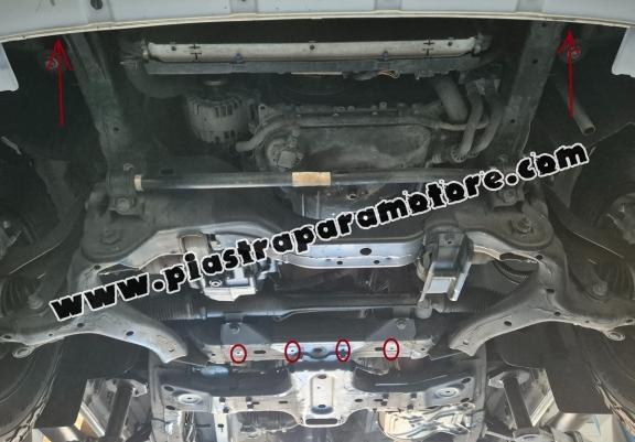 Piastra paramotore di acciaio Volkswagen Amarok