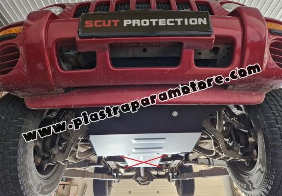 Piastra paramotore di acciaio  Jeep Cherokee - KJ