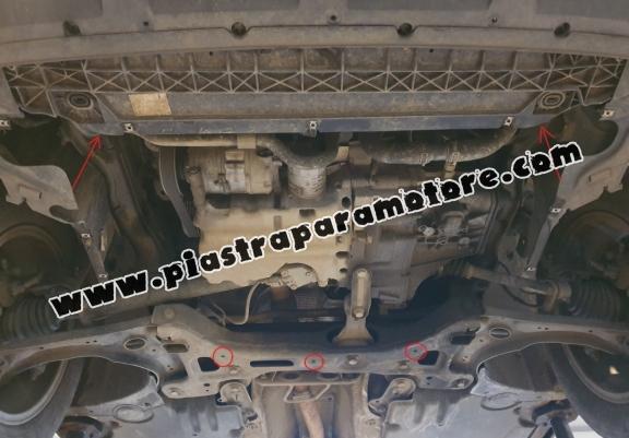 Piastra paramotore di acciaio Seat Ibiza