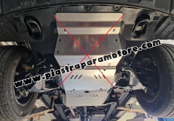 Protezione di alluminio  per il cambio Jac T8