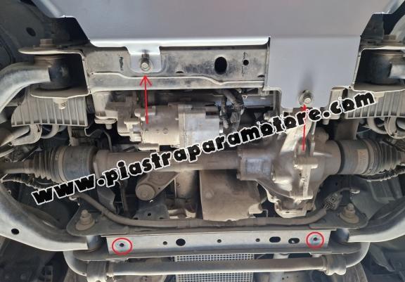 Protezione di alluminio  per il cambio Ford Ranger Raptor