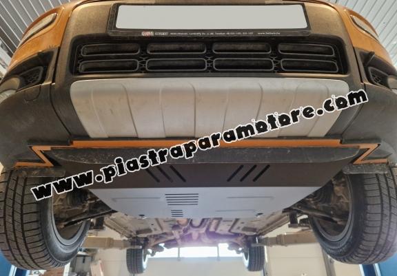 Piastra paramotore di acciaio Fiat Panda 4x2