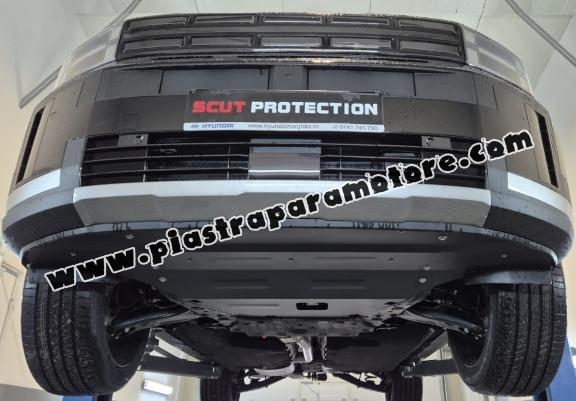 Piastra paramotore di acciaio Hyundai Santa Fe