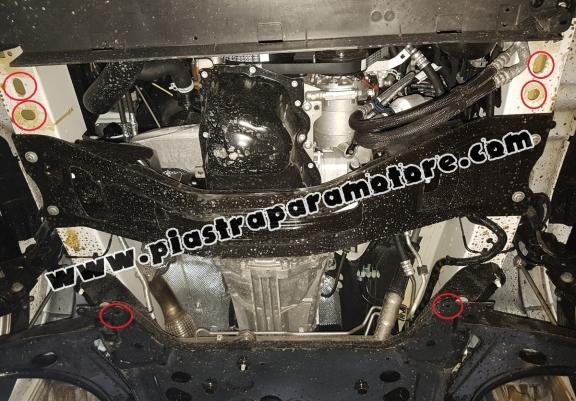 Piastra paramotore di acciaio Ford Transit - FWD