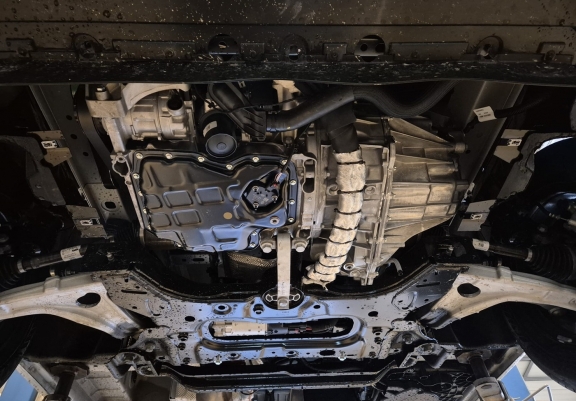 Piastra paramotore di Alluminio Renault Master