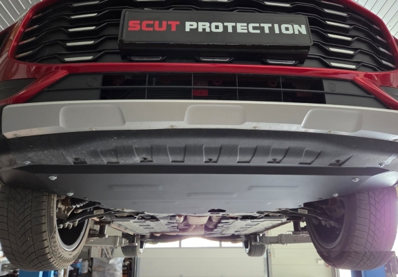 Piastra paramotore di acciaio MG ZS