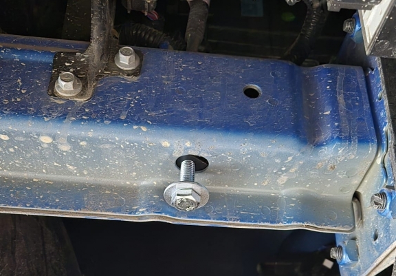 Piastra paramotore di acciaio MG ZS