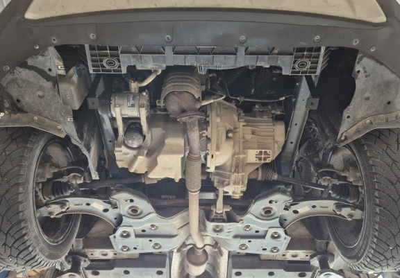 Piastra paramotore di acciaio MG ZS