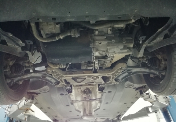 Piastra paramotore di acciaio Audi Q3