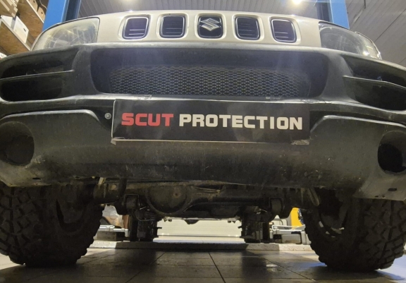 Piastra paramotore Suzuki Jimny - alluminio