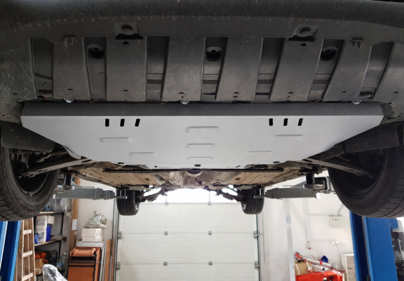 Piastra paramotore di Alluminio Ford Focus