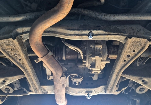 Protezione di alluminio per il differenziale  Nissan X-Trail T33