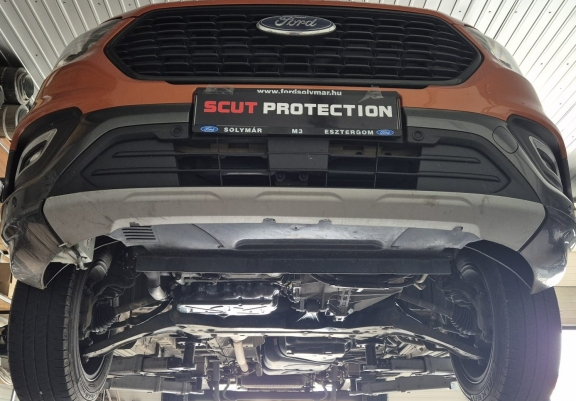 Piastra paramotore di alluminio Ford Transit FWD