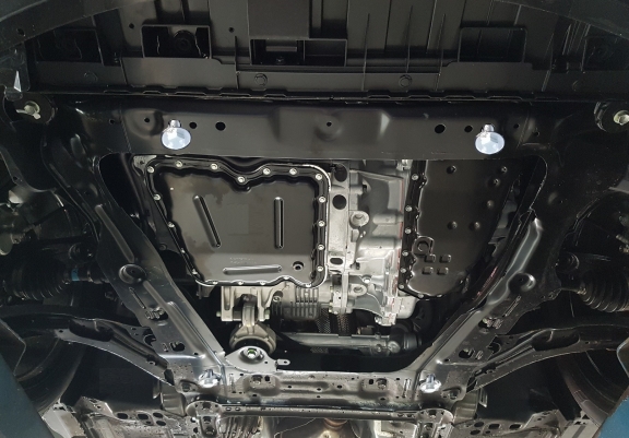 Piastra paramotore di Alluminio Renault Koleos