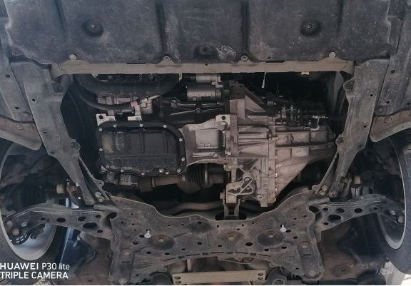 Piastra paramotore di alluminio Toyota Corolla