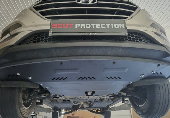 Piastra paramotore di acciaio Hyundai IX35