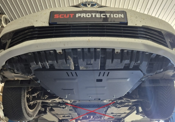 Piastra paramotore di acciaio Toyota Verso