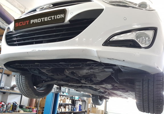 Piastra paramotore di acciaio Hyundai i40