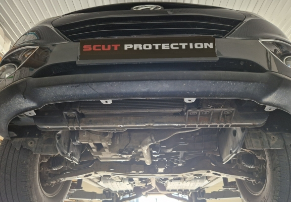 Piastra paramotore di acciaio Kia Sportage