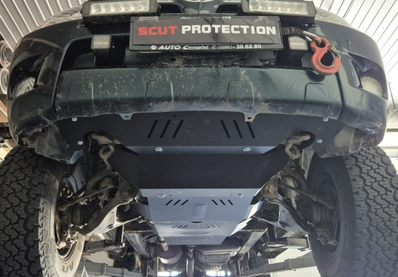 Piastra paramotore di acciaio Toyota Hilux