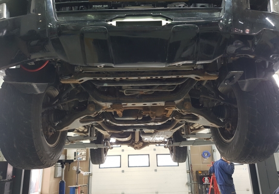 Protezione di acciaio per il cambio Toyota 4Runner