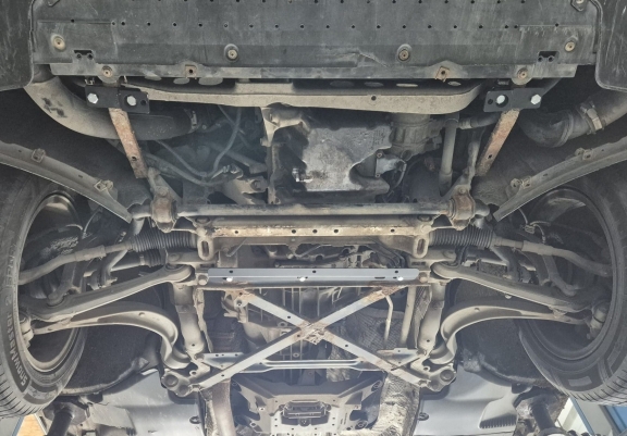 Piastra paramotore di acciaio Audi A5, diesel