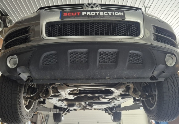 Protezione di acciaio per il cambio manuale VW Touareg 7L