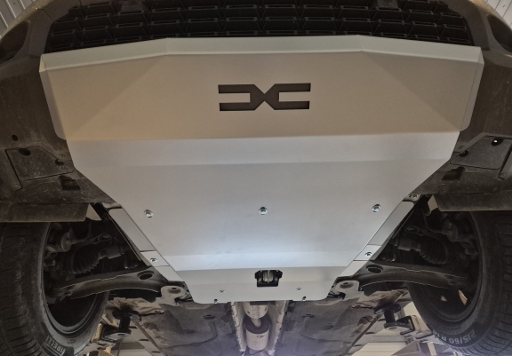 Piastra paramotore di alluminio Dacia Duster- 4x2