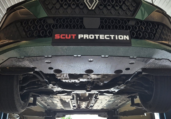 Piastra paramotore di acciaio Renault Clio 6