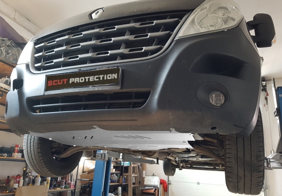 Piastra paramotore di Alluminio Nissan Interstar