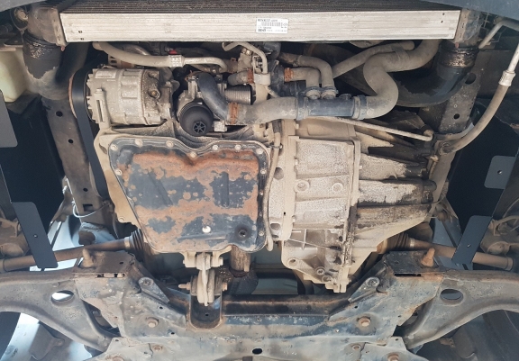 Piastra paramotore di Alluminio Nissan Interstar