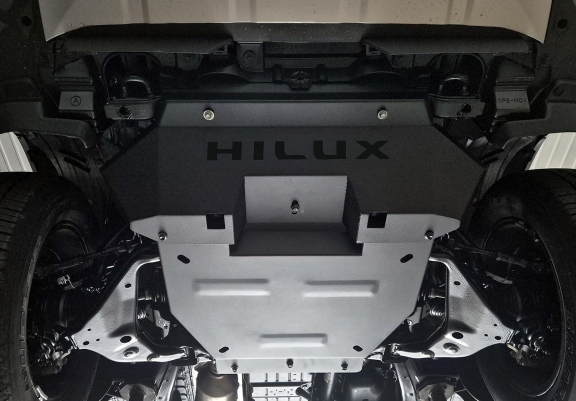Piastra paramotore di acciaio Toyota Hilux