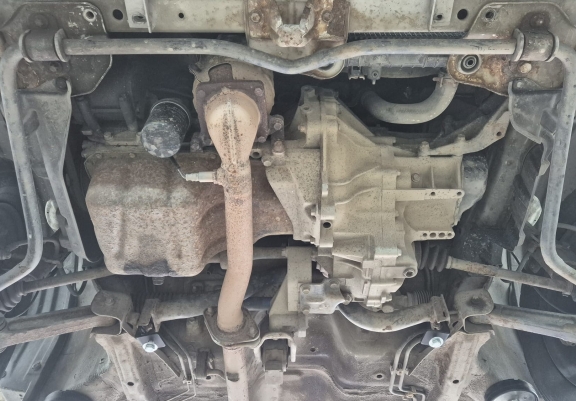Piastra paramotore di acciaio Opel Agila (H00)